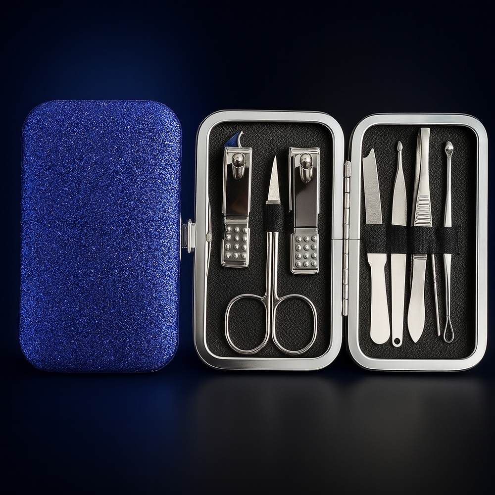 Glitter Manicure Case Set